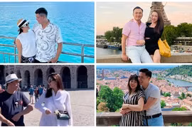 Kỳ nghỉ nước ngoài hâm nóng tình cảm của các cặp đôi sao Việt