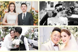 Lễ cưới hỏi siêu sang của Đỗ Mỹ Linh và loạt sao Việt
