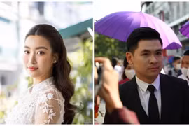 Hình ảnh Đỗ Mỹ Linh - Đỗ Vinh Quang trong lễ ăn hỏi