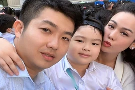 Nhật Kim Anh hiếm hoi tái ngộ chồng cũ, khoe thành tích con trai