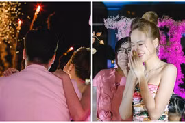 Hoa hậu Hoàn cầu 2017 Khánh Ngân tình tứ bên bạn trai giấu mặt