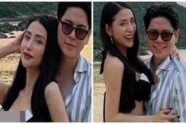 Mai Hồ khoe ảnh ngọt ngào bên chồng Việt kiều kém tuổi