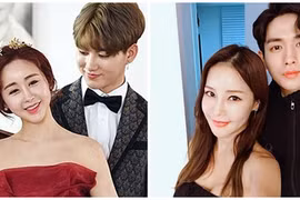 Hôn nhân của 2 sao Hàn giống Cát Phượng kết đôi người kém gần 20 tuổi