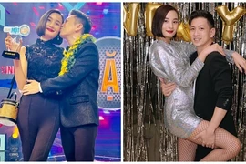 Hôn nhân bền chặt của Lê Thúy và chồng điển trai 