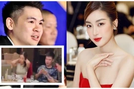 Thêm “bằng chứng” Hoa hậu Đỗ Mỹ Linh bí mật hẹn hò con trai bầu Hiển?