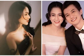 Ảnh gợi cảm của Việt Hoa đóng vợ Hà Việt Dũng trong phim mới