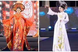 Bảo Ngọc và dàn hậu đình đám đẹp kiêu sa diễn catwalk