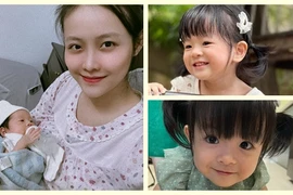 Sinh non 2,2kg, con gái Trương Mỹ Nhân giờ đáng yêu thế nào?