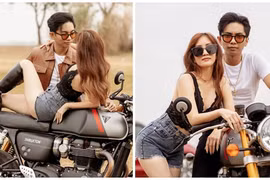 Kiện tướng dancesport Khánh Thi diện đồ gợi cảm, tình tứ bên chồng trẻ