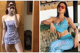 Bao lần mặc hở, khoe trọn cơ bắp của Angela Phương Trinh - Miu Lê?