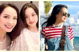 Suti “Bố ơi, mình đi đâu thế” xinh không kém hot girl