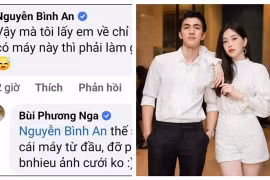Bị Bình An cà khịa chuyện rửa bát, Phương Nga đáp trả