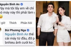 Bị Bình An cà khịa chuyện rửa bát, Phương Nga đáp trả