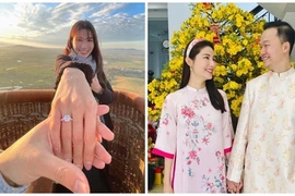 Diễm My 9x được bạn trai doanh nhân cầu hôn