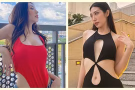 "Cô bé dâu tây" - tình cũ của Ngô Kiến Huy gợi cảm... ít ai bì kịp