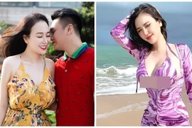 Công khai truy vết gái lạ, vợ Khắc Việt gợi cảm cỡ nào?