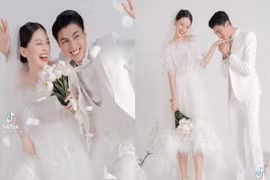 Rần rần hậu trường chụp ảnh cưới của Phương Nga - Bình An: Quá 'xứng đôi vừa lứa'