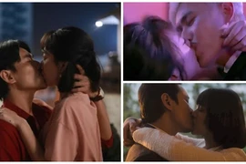Cảnh hôn ngọt ngào của Kiều Minh Tuấn và các bạn diễn nữ