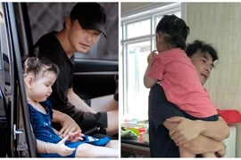 Những khoảnh khắc trai đẹp Quách Ngọc Ngoan yêu chiều con gái hết mực