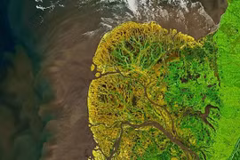 Rụng tim với những bức ảnh ấn tượng chụp từ vệ tinh