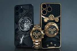 Mãn nhãn iPhone 14 Pro bằng vàng đính kim cương, đắt ngang Mercedes V-Class 