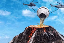 "Bịt kín" miệng núi lửa bằng nút bê tông, chuyện gì sẽ xảy ra? 