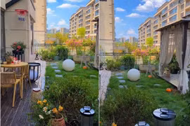 Đi xem khu vườn sân thượng tuyệt đẹp ông bố tự tay thiết kế cho con gái