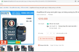 Nhiều sản phẩm của Dược phẩm Liên doanh Đức và Thái Vạn Xuân vi phạm về quảng cáo