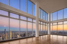 Căn penthouse từng đắt nhất New York đại hạ giá kỷ lục 55 triệu USD