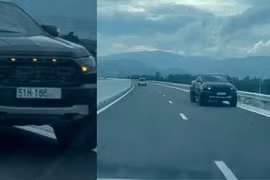 'Đứng tim' với các kiểu lái chạy ngược chiều, đi lùi trên cao tốc