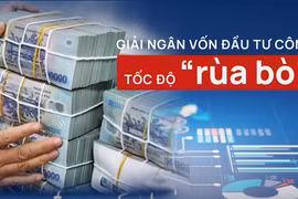 Giải ngân vốn đầu tư công tốc độ “rùa bò“