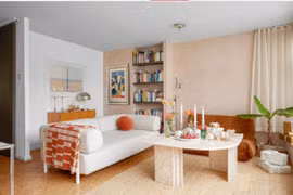 Cải tạo nội thất căn hộ 56m2 thoáng đãng cho gia đình trẻ