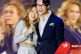 Mỹ Tâm dựng tóc khi đang diễn, dân mạng gọi tên Hà Anh Tuấn