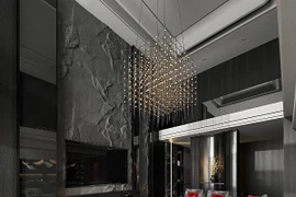 Biệt thự đen huyền bí rộng 650m2 ở Sài Gòn, mang đậm nghệ thuật 