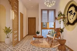 Ngôi nhà mái dốc, đậm chất Á Đông ở Bình Thuận