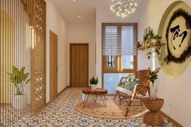 Ngôi nhà mái dốc, đậm chất Á Đông ở Bình Thuận