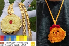 Mua dây chuyền trên mạng, nam thanh niên nhận túi đựng tỏi