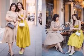 Đỗ Mỹ Linh hiếm hoi cho mẹ ruột lên sóng