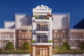 Nhà ống tân cổ điển 3 tầng đẹp và tiện nghi, ai cũng khen nức nở