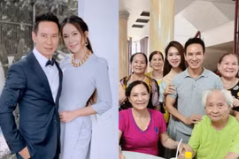 Về quê ăn giỗ, bà xã Lý Hải hết lời khen ngợi các chị bên nhà chồng