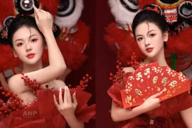 Cô nàng mẫu ảnh người Việt gốc Hoa thu hút cộng đồng mạng