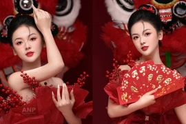 Cô nàng mẫu ảnh người Việt gốc Hoa thu hút cộng đồng mạng