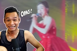 Hòa Minzy khoe nhan sắc xinh đẹp, hát 'Tàu anh qua núi' cực mượt