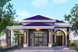 Nhà cấp 4 siêu sang, không gian sống chuẩn biệt thự 5 sao