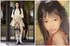 Diệu Nhi 'khui' ảnh năm 2000: Tóc dập xù, môi hồng cánh sen