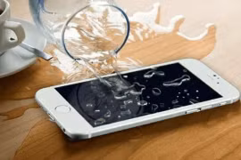 Thành phần nào trong điện thoại sẽ bị hư hỏng khi tiếp xúc với nước?
