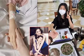 Con gái Nguyễn Thị Huyền nhập viện mổ khối u