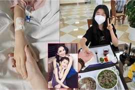 Con gái Nguyễn Thị Huyền nhập viện mổ khối u