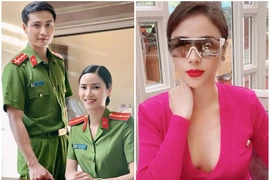 Nữ cảnh sát chụp với dàn trai đẹp trên VTV, ngoài đời ra sao?