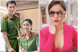 Nữ cảnh sát chụp với dàn trai đẹp trên VTV, ngoài đời ra sao?